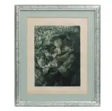 Flora Goldberg, Madre e hijo II, 1979, Grabado 20 / 30