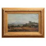 Anónimo, Paisaje, Óleo sobre tela