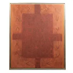 Alejandro Chacón Pineda, Eterno retorno, 1993, Óleo sobre tela