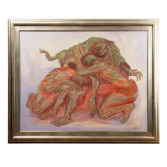 Firmado Gordillo, Personajes, Óleo sobre masonite
