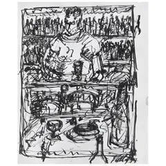 Phil Kelly, Untitled, Tinta sobre papel