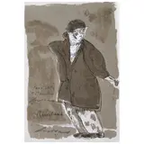 Jose Luis Cuevas, Rimbaud, Serigrafía sin número de tiraje