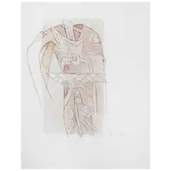 Fernando de Szyszlo, Untitled, Tinta y lápiz de grafito sobre papel