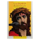 Rafael López Castro, La pasion de Ixtapalapa. Documental de Nicolás Echevarría, Serigrafía sin número de tiraje