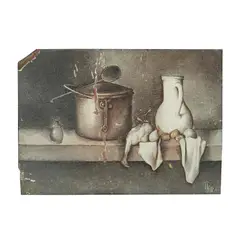 Bodegón by Firmado J. Ritter, Óleo sobre tela, offered Jan 2025