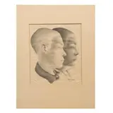 Francisco Dosamantes, Los hermanos, 1930, Litografía