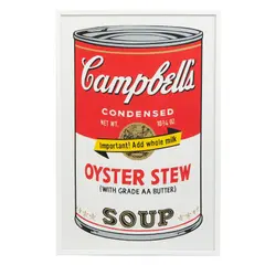 Andy Warhol, II.60: Campbell's Soup II Oyster Stew, Serigrafía 184 / 1500