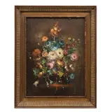 Bouquet by Autor No Identificado, Óleo sobre tela, sold Jan 2025