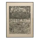 Teódulo Romulo, Personajes, Grabado E. A. París Mexicain