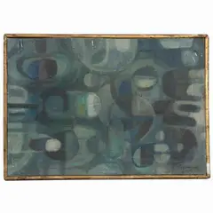 Untitled by Antonio Ramirez, Óleo sobre tela sobre madera, sold Dec 2024