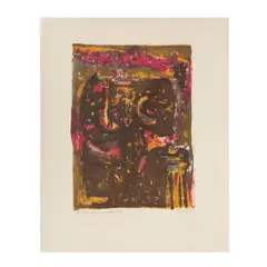 Rodolfo Nieto, Untitled, Litografía Primera prueba de estado