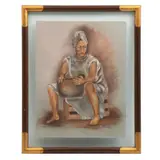 Mujer by Guadalupe Fuente del Campo, Serigrafía, offered Dec 2024