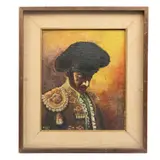 José C. Vela R, Torero, 1950, Óleo sobre madera