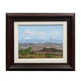 Arturo Mendoza, Volcanes, 2001, Óleo sobre tela