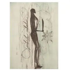 José Bedia Valdés, Mbele Mbaba, 1997, Litografía 22 / 50
