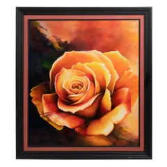 Rosa by Firmado Berlanga, Óleo sobre tela, offered Dec 2024