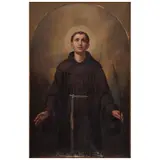 SAN FELIPE DE JESÚS by José María Ibarrarán y Ponce, Óleo sobre tela, offered Dec 2024
