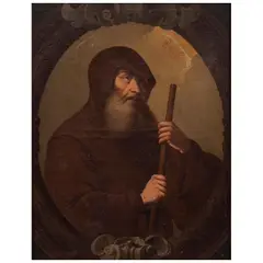 José de Ibarra, SAN FRANCISCO DE PAULA, Óleo sobre tela