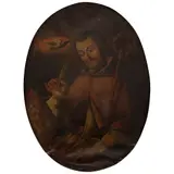 San Anselmo, MÉXICO, SIGLO XVIII, Óleo sobre tela