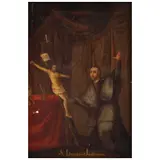 San Lorenzo Justiniano, MÉXICO, SIGLO XVIII, Óleo sobre tela