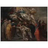 la Asunción de la Virgen, EUROPA, SIGLO XVIII, Óleo sobre lámina de cobre