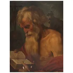 San Jerónimo, EUROPA, CA., 1700, Óleo sobre madera