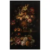 Naturaleza Muerta, EUROPA, SIGLO XVII, Óleo sobre madera