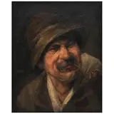 Germán Gedovius, RETRATO DE CABALLERO, Óleo sobre tela