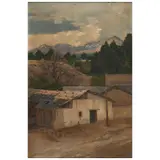 Leandro Izaguirre, EL JACAL, Óleo sobre tela