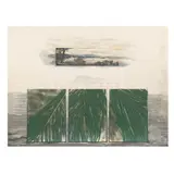 Carlos Aguirre Pangburn, Paisaje, Serigrafía 52 / 100