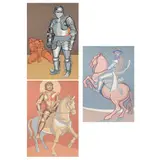 Arnold Belkin, De la serie Conquistadores, Serigrafías A. P