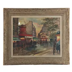 H. Gerome, Le Moulin Rouge, Óleo sobre tela
