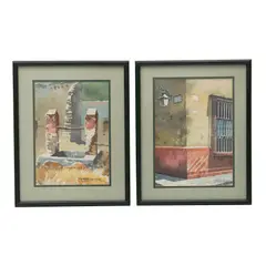 Antonio López Oliver, Untitled, Acuarela sobre papel
