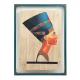 Busto de Nefertari by Autor No Identificado, Óleo sobre papiro, offered Nov 2024