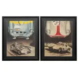 Enzo Naso, Póster decorativo de "Tour de France 1964 Bianchi-Berger y 1000 Km Nürburgring, Impresiones sobre papel