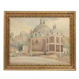 R. Velasco, Capilla del pocito, Acuarela sobre papel