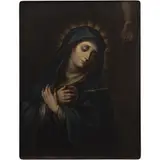 Andrés López, VIRGEN DOLOROSA, Oleo sobre tela