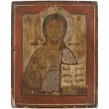 Icono, CRISTO PANTOCRATOR, Óleo sobre tabla