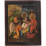 Icono, LA NATIVIDAD, Óleo sobre tabla