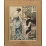 Albert Guillaume, PIERRE DE TOUCHE, Acuarela sobre papel