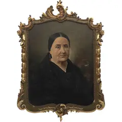 Antonio Costilla, RETRATO DE DAMA, Óleo sobre tela