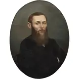 Jesús Martínez, RETRATO DE CABALLERO, Óleo sobre tela