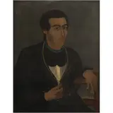 José María Estrada, RETRATO DE SECUNDINO GONZÁLEZ, Óleo sobre tela