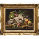 Charles T. Bale, BODEGÓN CON AVES, Óleo sobre tela