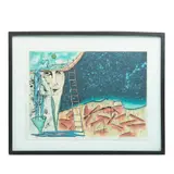 Oliverio Hinojosa, Entre la magia y el conjuro, 1991, Serigrafía 48 / 50