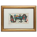 Miró escultor by Joan Miró, Litografía firmada en plancha, sold Nov 2024