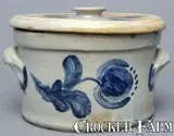 John Bell, JOHN BELL / WAYNESBORO, Pennsylvania, Stoneware Butter Crock
