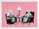 Grannies by Banksy, Screenprint on paper from the unsigned edition. Number 444 of the Edition of 500., sold Mar 2025