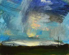 St Patricks Eve, 2010 by Melita Denaro, Oil on Board, sold Mar 2025