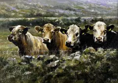 Philip Childs, Greeting from Mt. Leinster II, Oil on Board